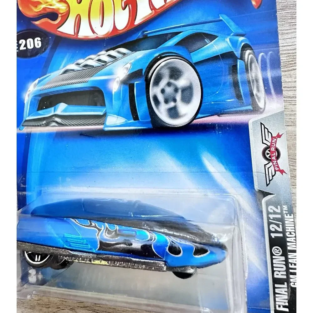 Hot Wheels 2003 Final Run Series #206 GM Lean Machine Blue 12/12 H16